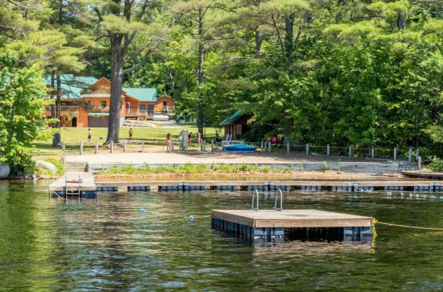 waterfront at Camp Kingswood