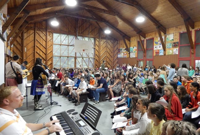 chapel ceremony indoors